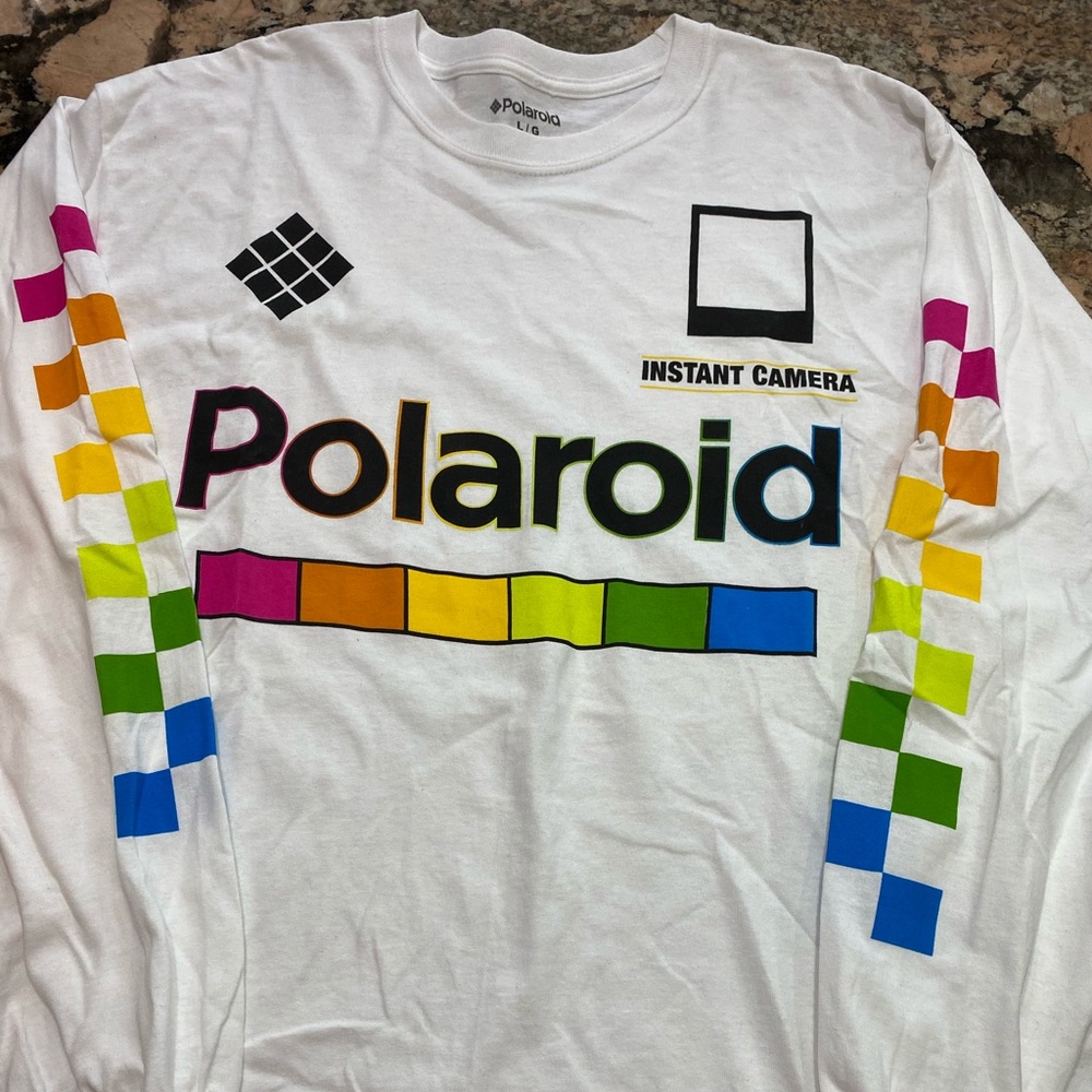 Polaroid Long Sleeve Shirt NWOT